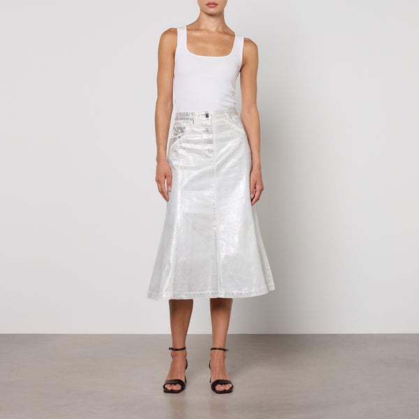 MAX&Co. Cabreo Cotton-Drill Skirt