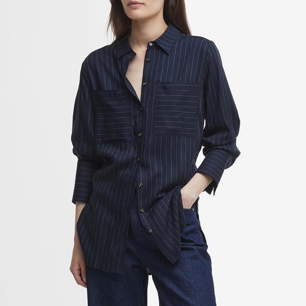 Barbour Carrie Pinstriped Lyocell Shirt