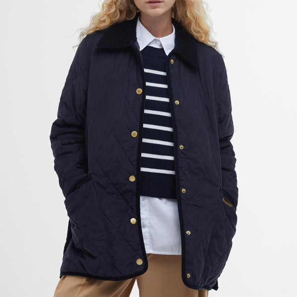 Barbour Cornelia Quilted Cotton-Corduroy Jacket