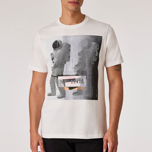 PS Paul Smith Astronaut Cotton-Jersey T-Shirt