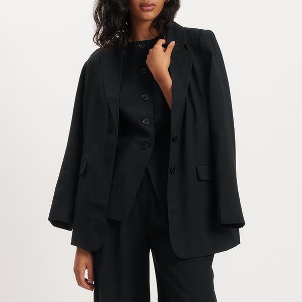 Nobody's Child Crepe Blazer