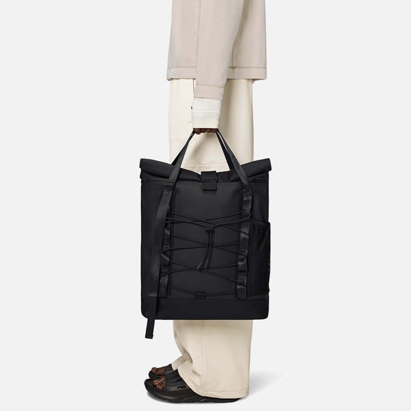 Rains Trail Rolltop Matte Shell Tote Bag