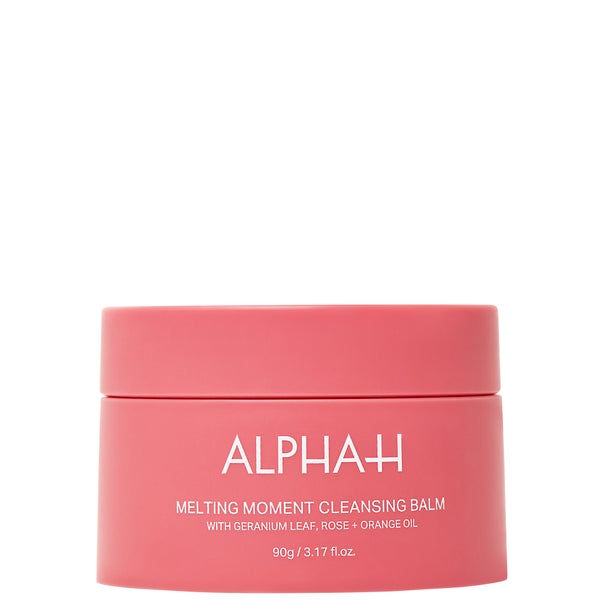 Alpha-H Melting Moment Cleansing Balm Limited Edition Geranium Leaf, Rose + Orange Oil 90g