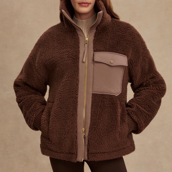 Varley Lowell Relaxed Sherpa Jacket