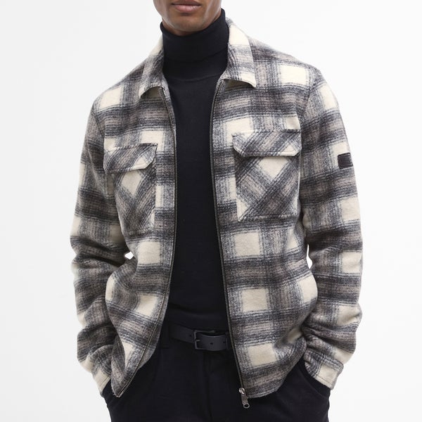 Barbour International Clayton Brushed Fleece Overshirt