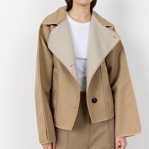 Leveté Room Karima Cotton-Blend Twill Jacket