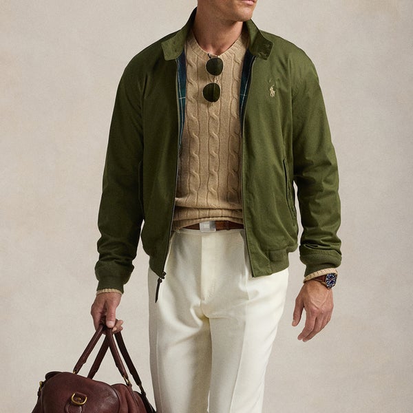Polo Ralph Lauren Cotton-Twill Windbreaker Jacket