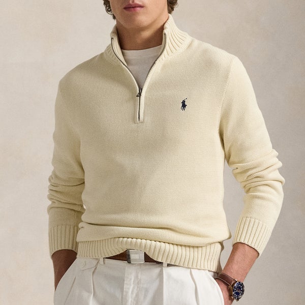 Polo Ralph Lauren Cotton-Knit Half-Zip Jumper