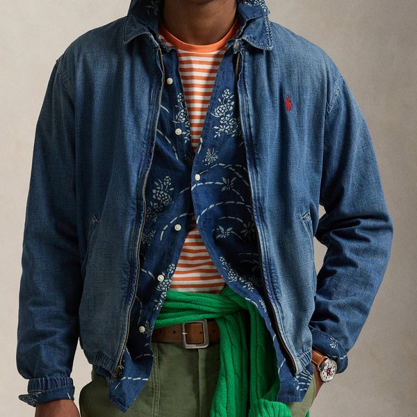 Polo Ralph Lauren Bayport Denim Bomber Jacket