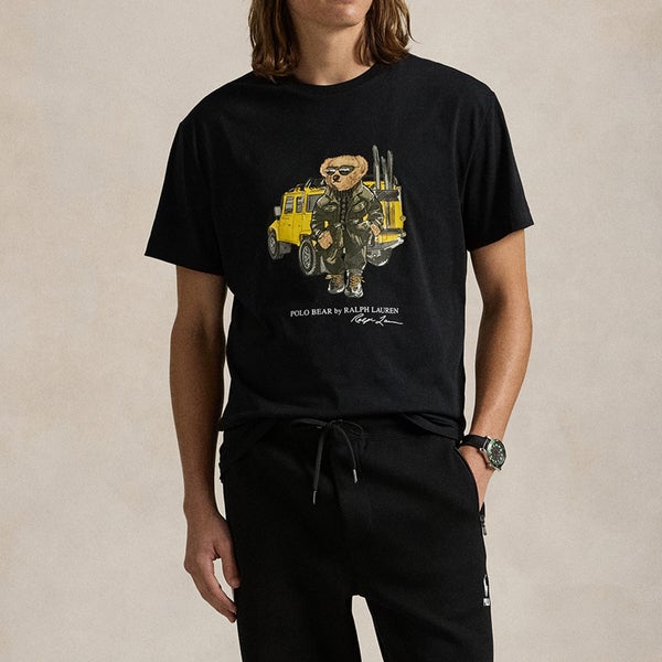 Polo Ralph Lauren Defender Bear Cotton-Jersey T-Shirt