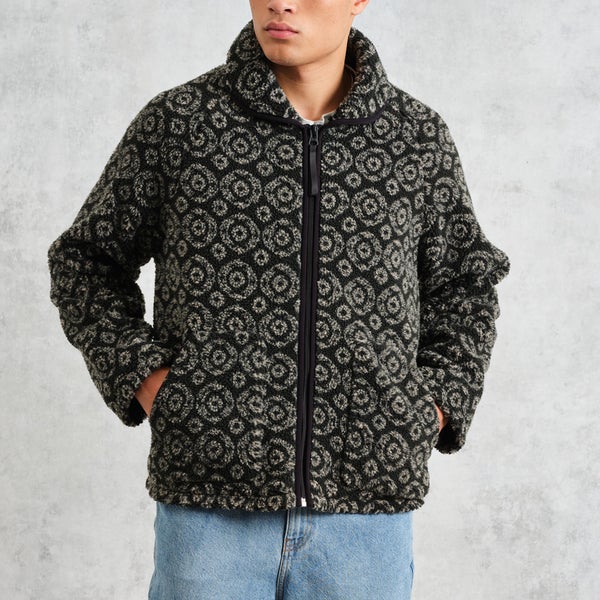 Wax London Tate Jacquard Fleece Jacket