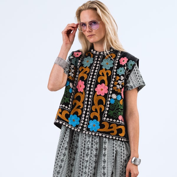 Lollys Laundry BinLL SL Velour Vest