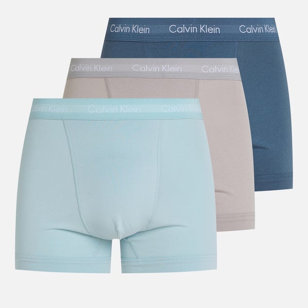 Calvin Klein Three-Pack Cotton-Blend Jersey Boxers