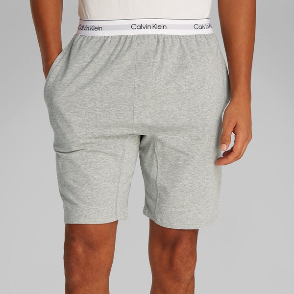 Calvin Klein Cotton-Blend Jersey Sleep Shorts