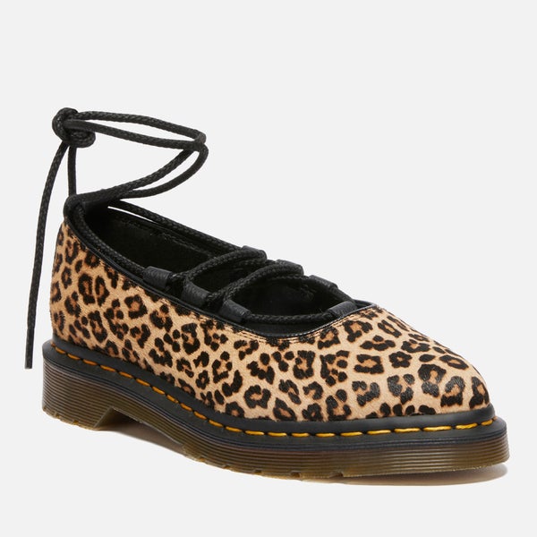 Dr. Martens Women's Elphie II Leather Lace Up Flats