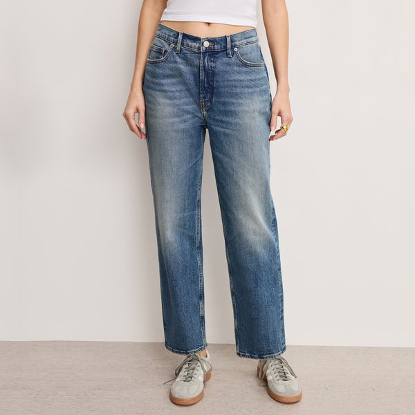 Good American Good Standard Straight Denim Jeans