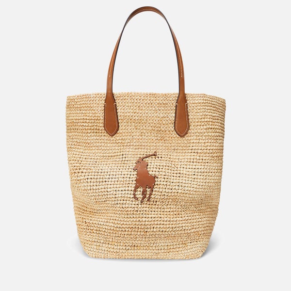 Polo Ralph Lauren North South Raffia Bag