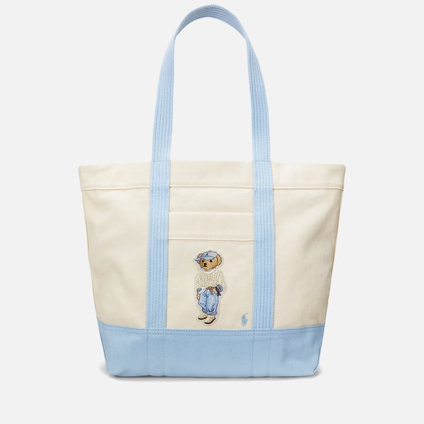 Polo Ralph Lauren Bear Canvas Tote Bag