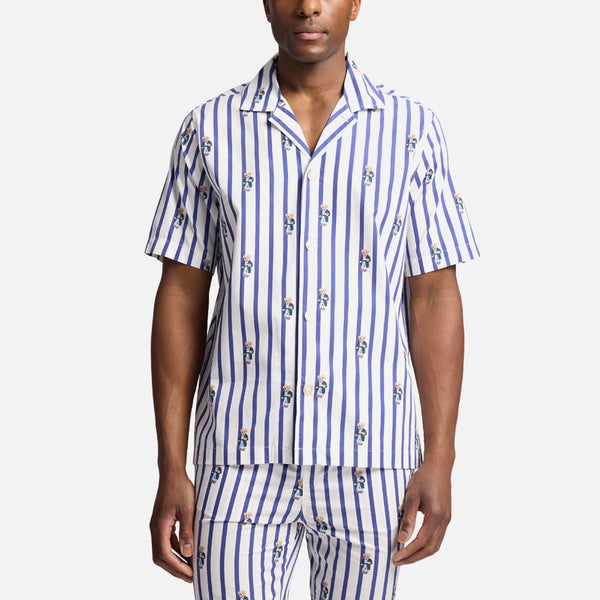 Polo Ralph Lauren Woven Cotton Short Sleeve Bear Pyjama Set