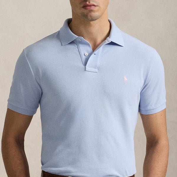 Polo Ralph Lauren Custom Slim Fit Cotton Mesh Polo Shirt