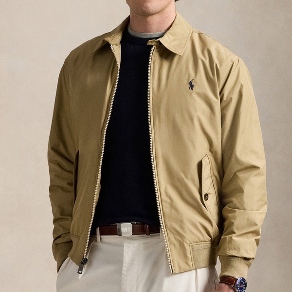 Polo Ralph Lauren Packable Gabardine Windbreaker Jacket