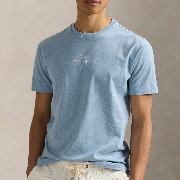 Polo Ralph Lauren Classic Fit Cotton-Jersey Embroidered Script T-Shirt