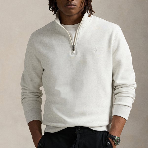Polo Ralph Lauren Performance Lightweight Cotton-Blend Quarter-Zip Jumper