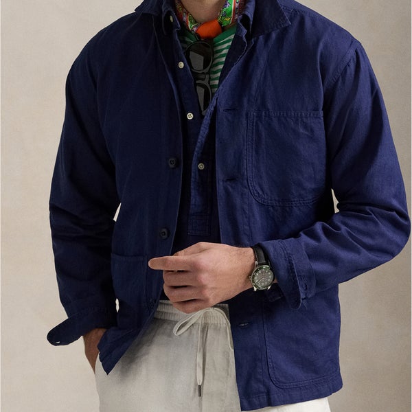 Polo Ralph Lauren Linen-Blend Overshirt