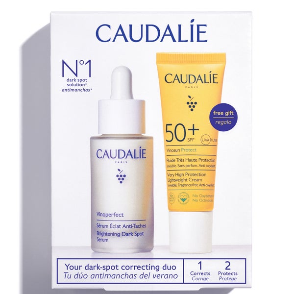 Caudalie Vinoperfect Serum & Suncare Set 2025