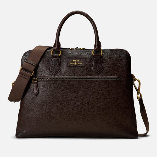 Polo Ralph Lauren Commuter Full-Grain Leather Briefcase