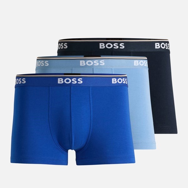 BOSS Bodywear 3 Pack Power Jersey Boxer Trunks