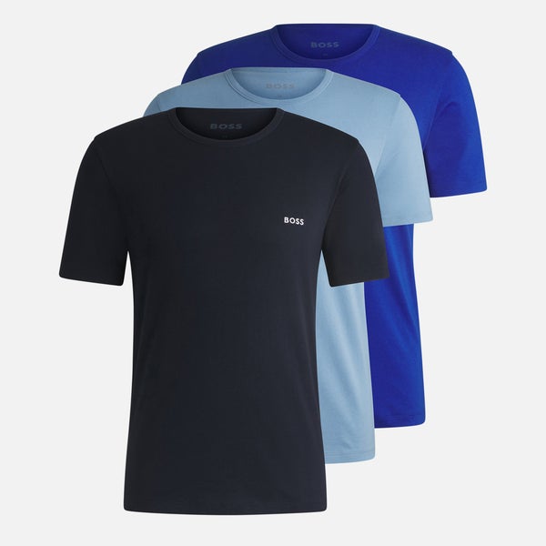 BOSS Bodywear 3 Pack Classic Lounge Cotton-Jersey T-Shirts