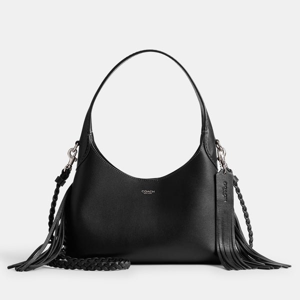 Coach Brooklyn 23 Fringe Leather Shoulder Bag