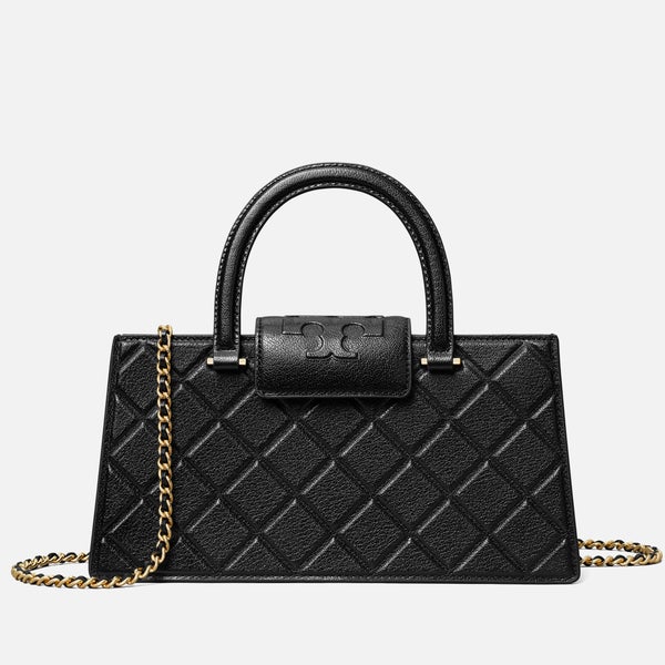 Tory Burch Fleming E/W Top Handle Leather Bag