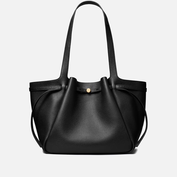Tory Burch Romy Pebble-Grain Leather Tote Bag