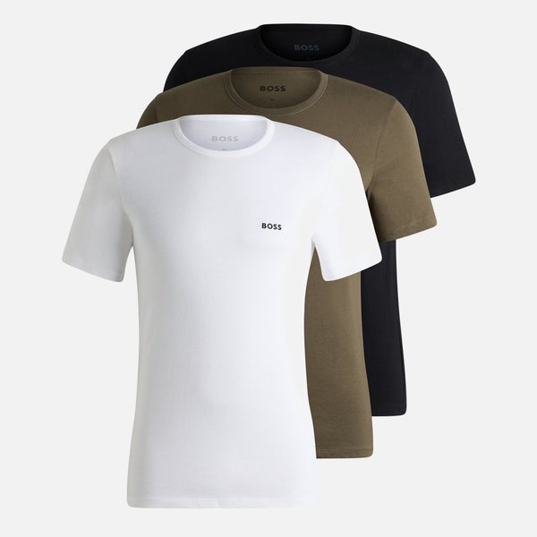 BOSS Bodywear 3-Pack Cotton-Jersey T-Shirts
