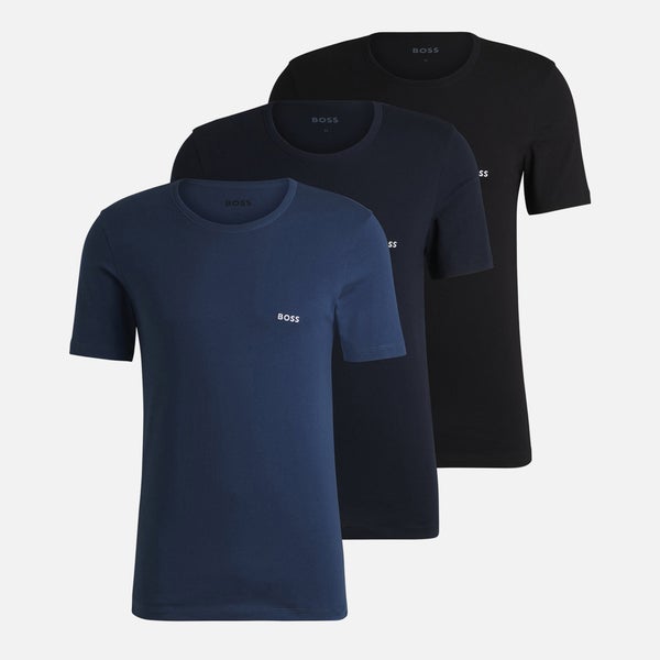 BOSS Bodywear 3-Pack Cotton-Jersey T-Shirts