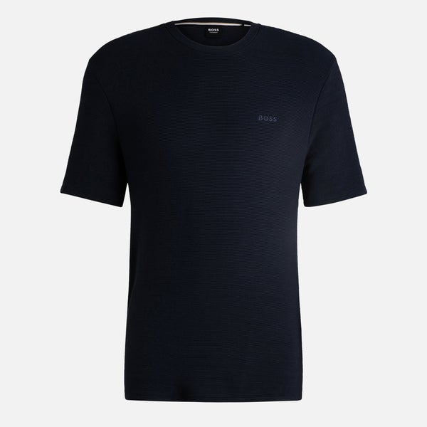 BOSS Bodywear Ribbed Woven Lounge T-Shirt