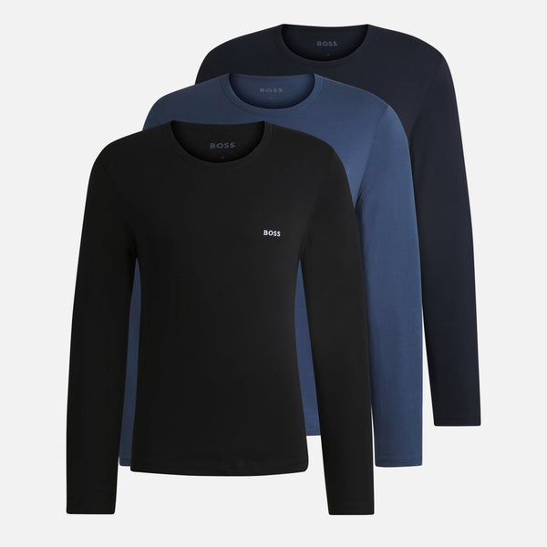 BOSS Bodywear 3-Pack Cotton-Jersey T-Shirts