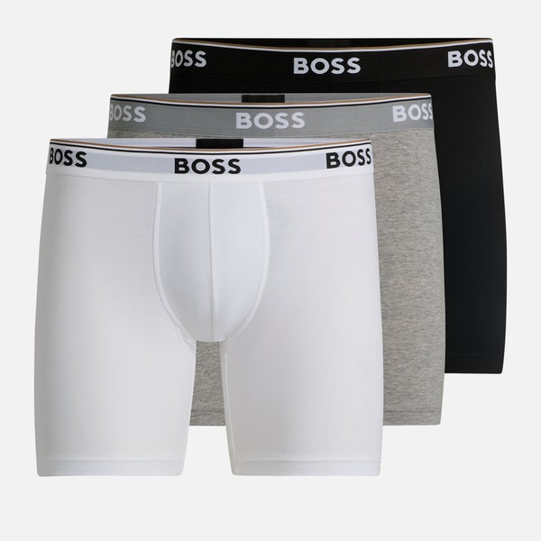 BOSS Bodywear 3-Pack Power Jersey Long Boxer Briefs