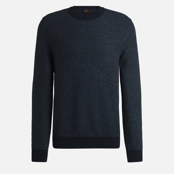 BOSS Orange Aspoki Cotton-Blend Knit Jumper