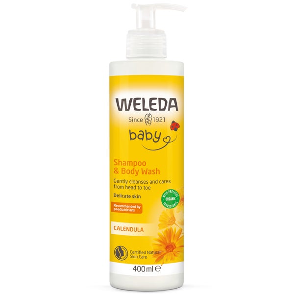 Weleda Calendula Shampoo and Bodywash 400ml