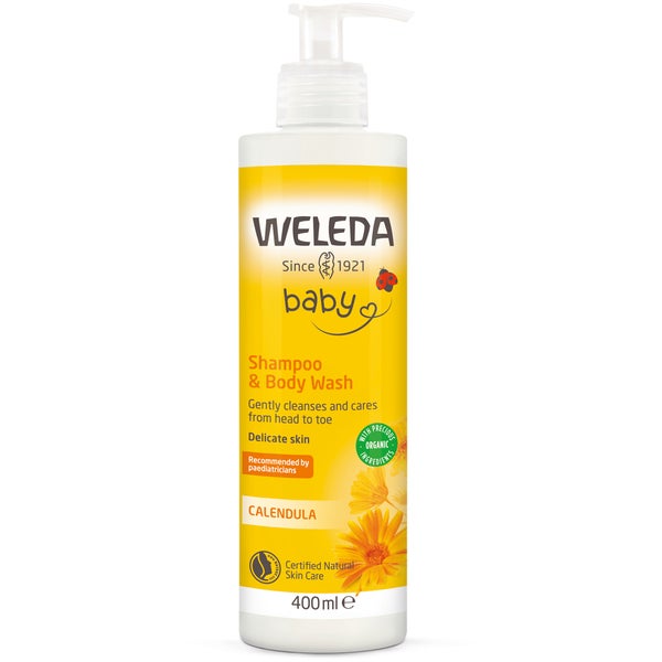 Weleda Calendula Shampoo and Bodywash 400ml