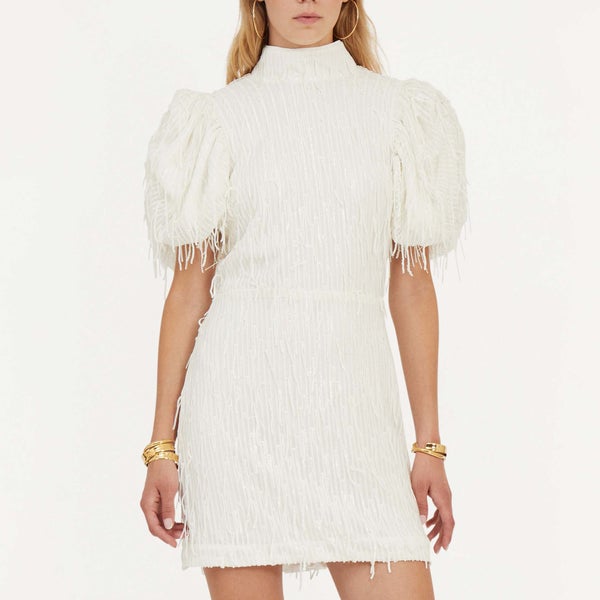 ROTATE Birger Christensen Embellished Mini Dress