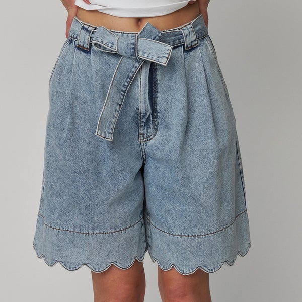 Stella Nova Moon Washed Denim Shorts