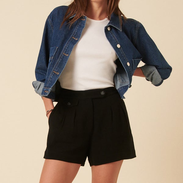 Nobody's Child Tailored Lenzing™Ecovero™-Blend Shorts