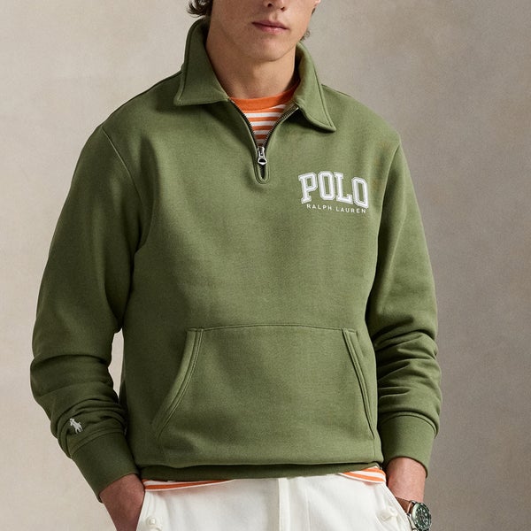 Polo Ralph Lauren Varsity Cotton-Blend Jersey Jumper