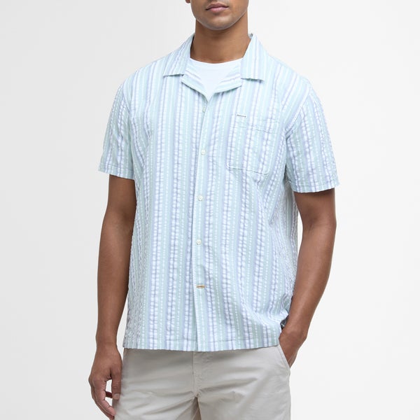 Barbour Beechcroft Regular-Fit Striped Cotton-Seersucker Shirt