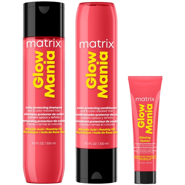 Glow Mania Colour Protecting Shampoo & Conditioner, with Mini Gloss Protecting Mask