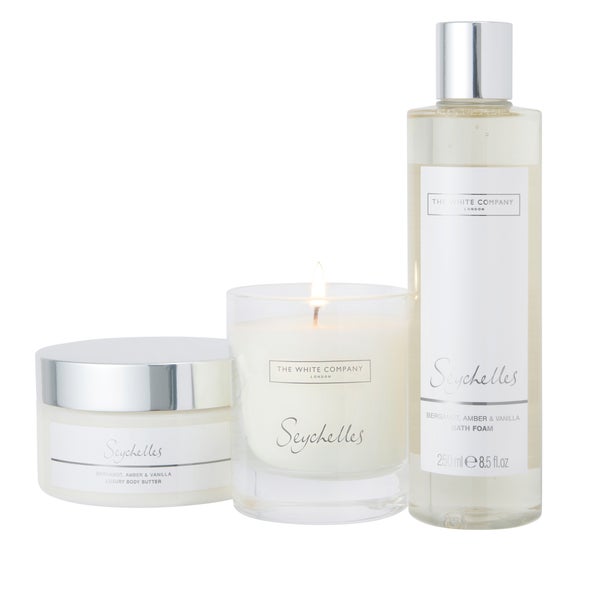 The White Company Seychelles Ultimate Bathing Moments